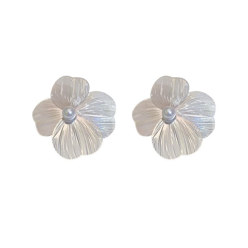 Minimalist Metal Stud Earrings for Women - Elegant Daily Wear Jewelry Gift