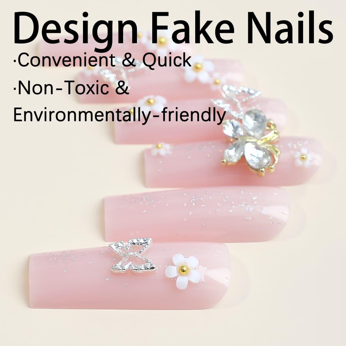 Butterfly Wearable Nail Art Stickers