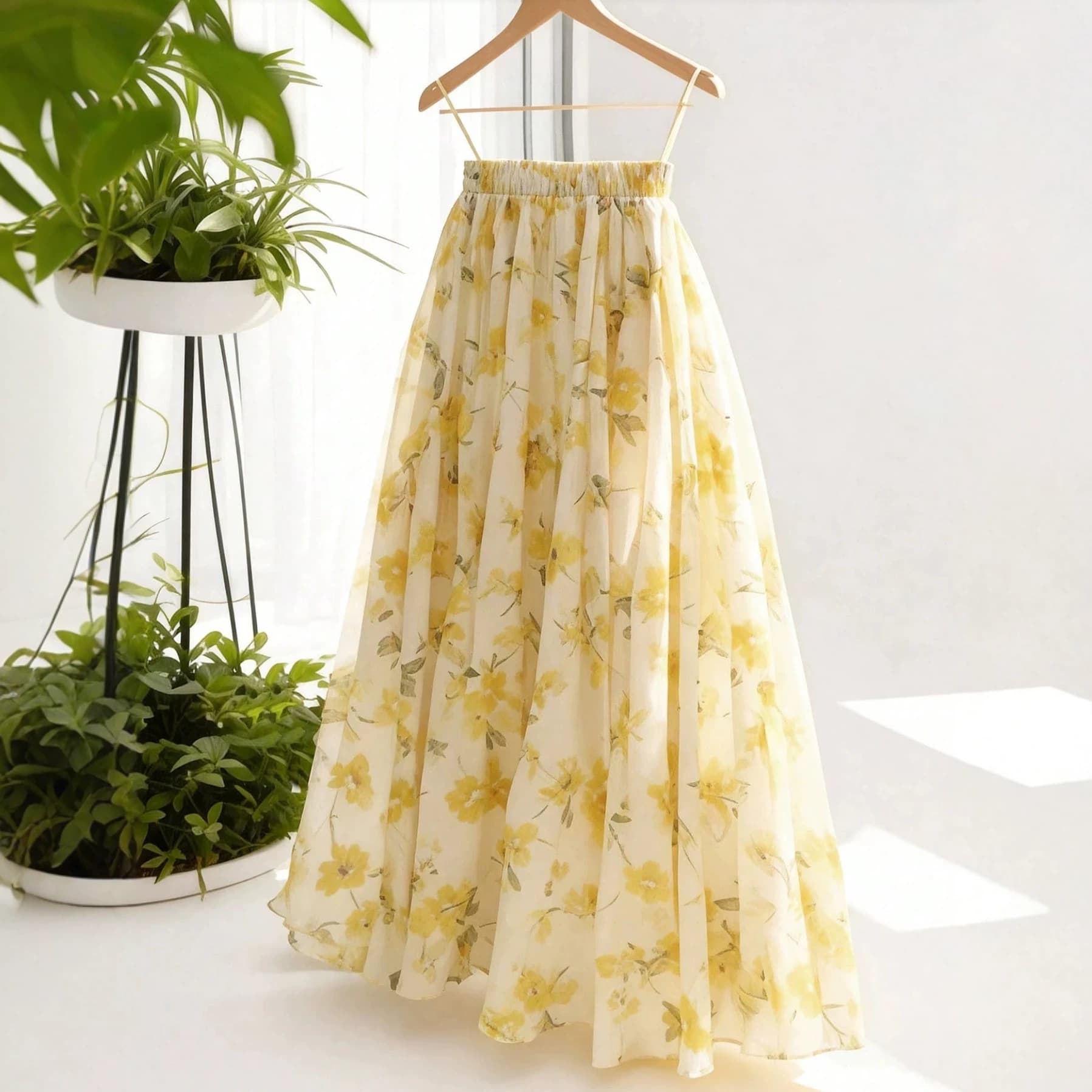 A-line Elegant And Versatile Resort-style Utility Skirt