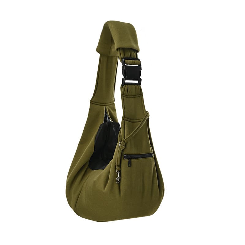 Adjustable Long And Short Straps With A Sliding Buckle Lightweight Cat Carrier With Sponge Padding