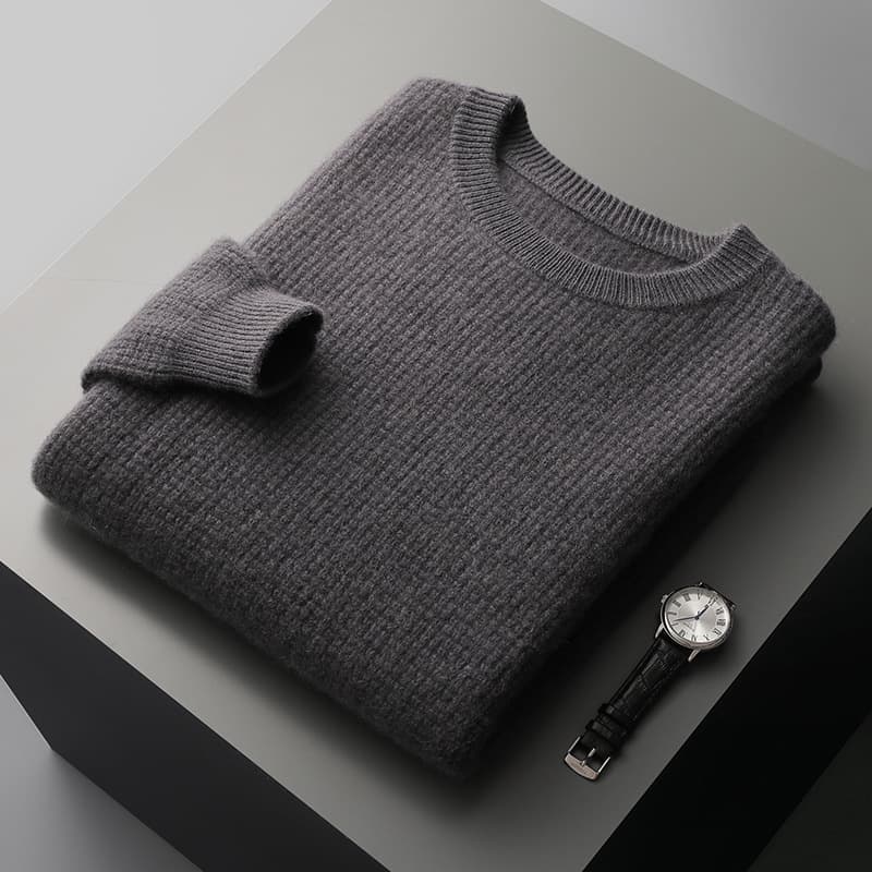 Thickened Casual Loose-fit Men's Wool Sweater