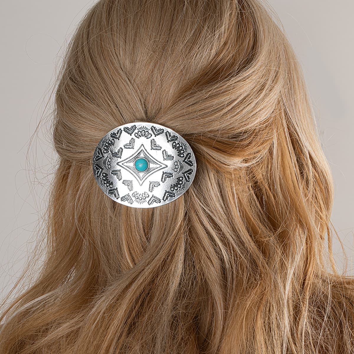 Geometric-pattern Womens Hair Accessory Hair Clip
