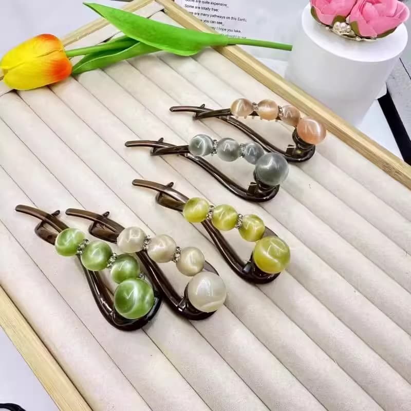 Simple Casual One-line Twist Hair Clip For Women