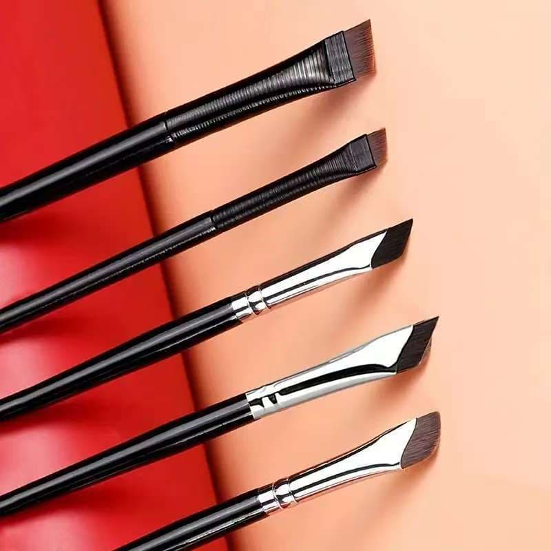 Cross-border Blade Brush 7-Piece Makeup Brush Set Angled, Flat, And Brow-Defining Brushes