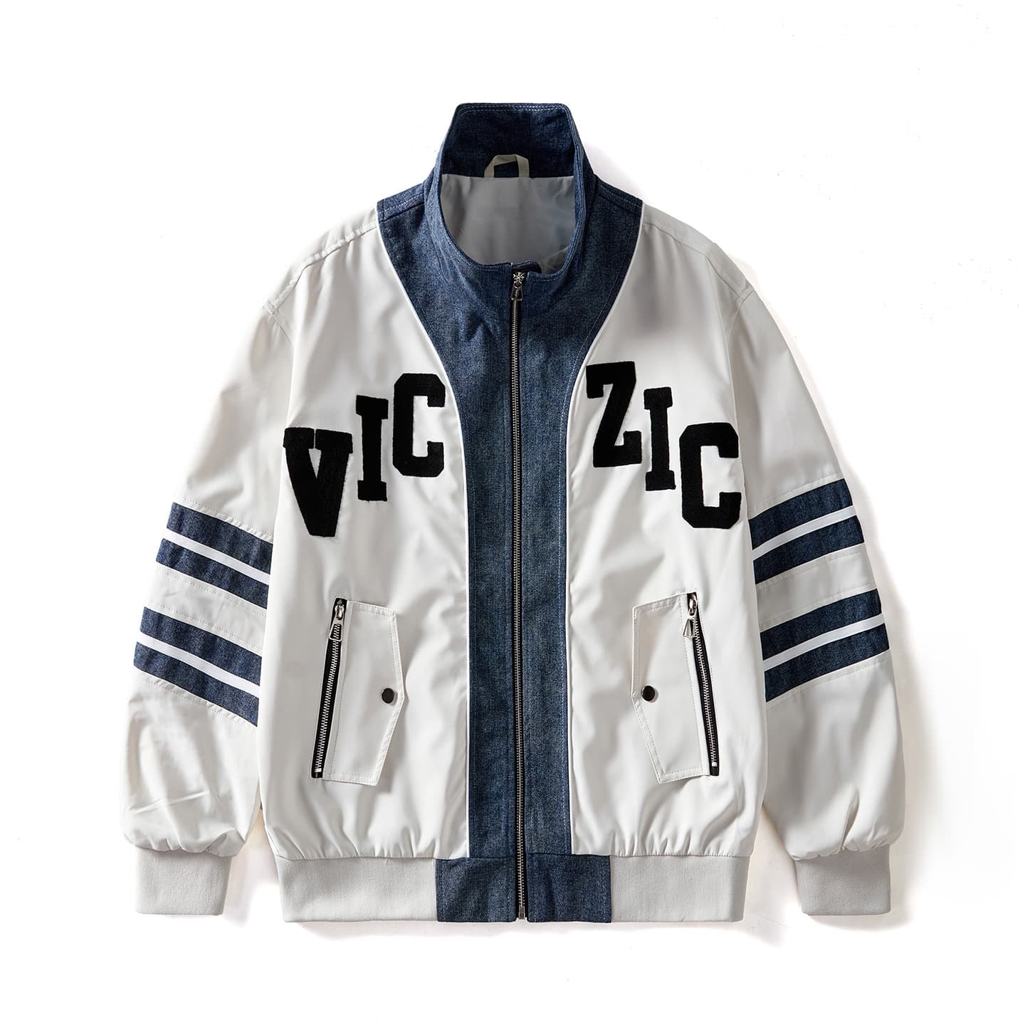 Relaxed Casual And Versatile Bomber Jacket