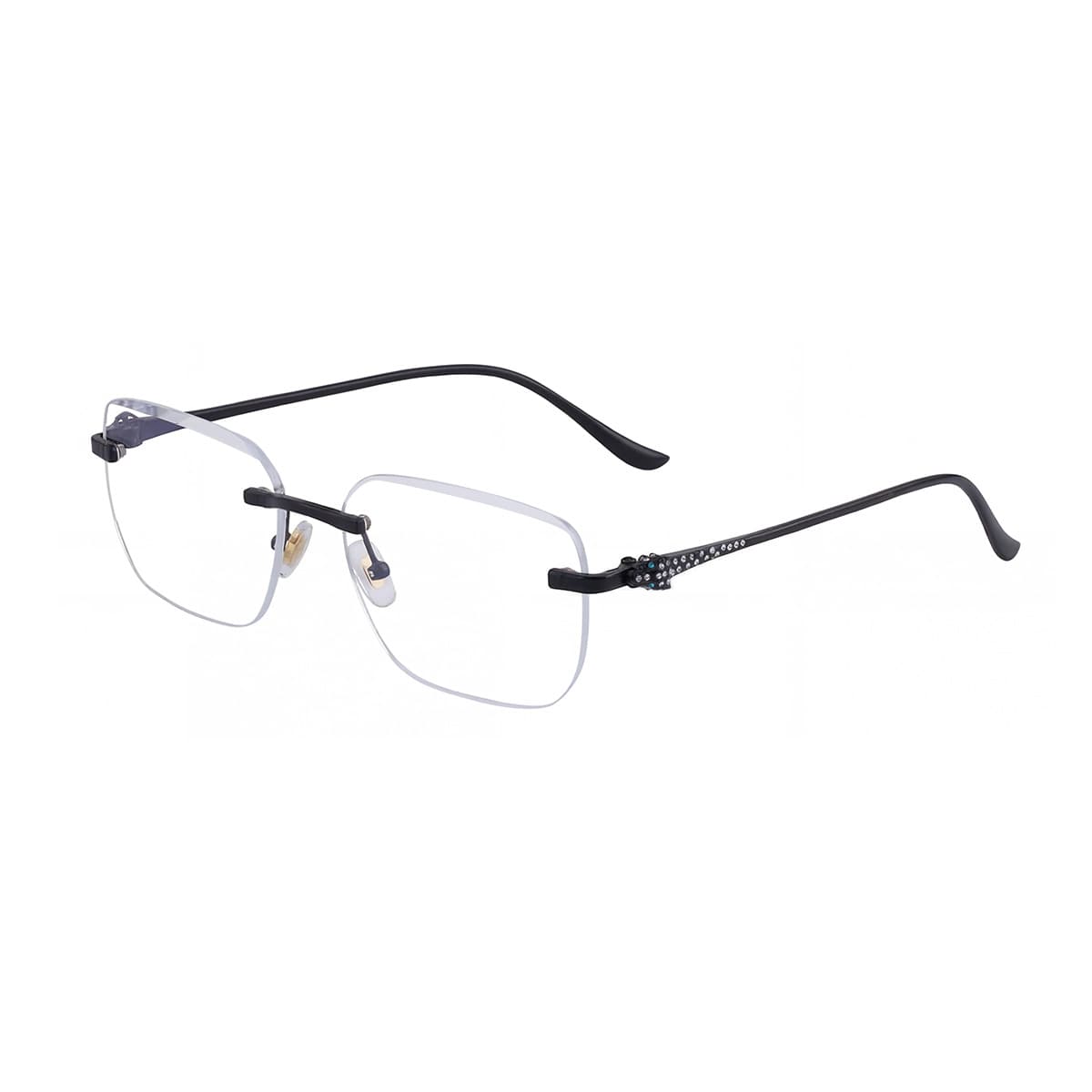 Fashionable Square Rimless Sunglasses For Men