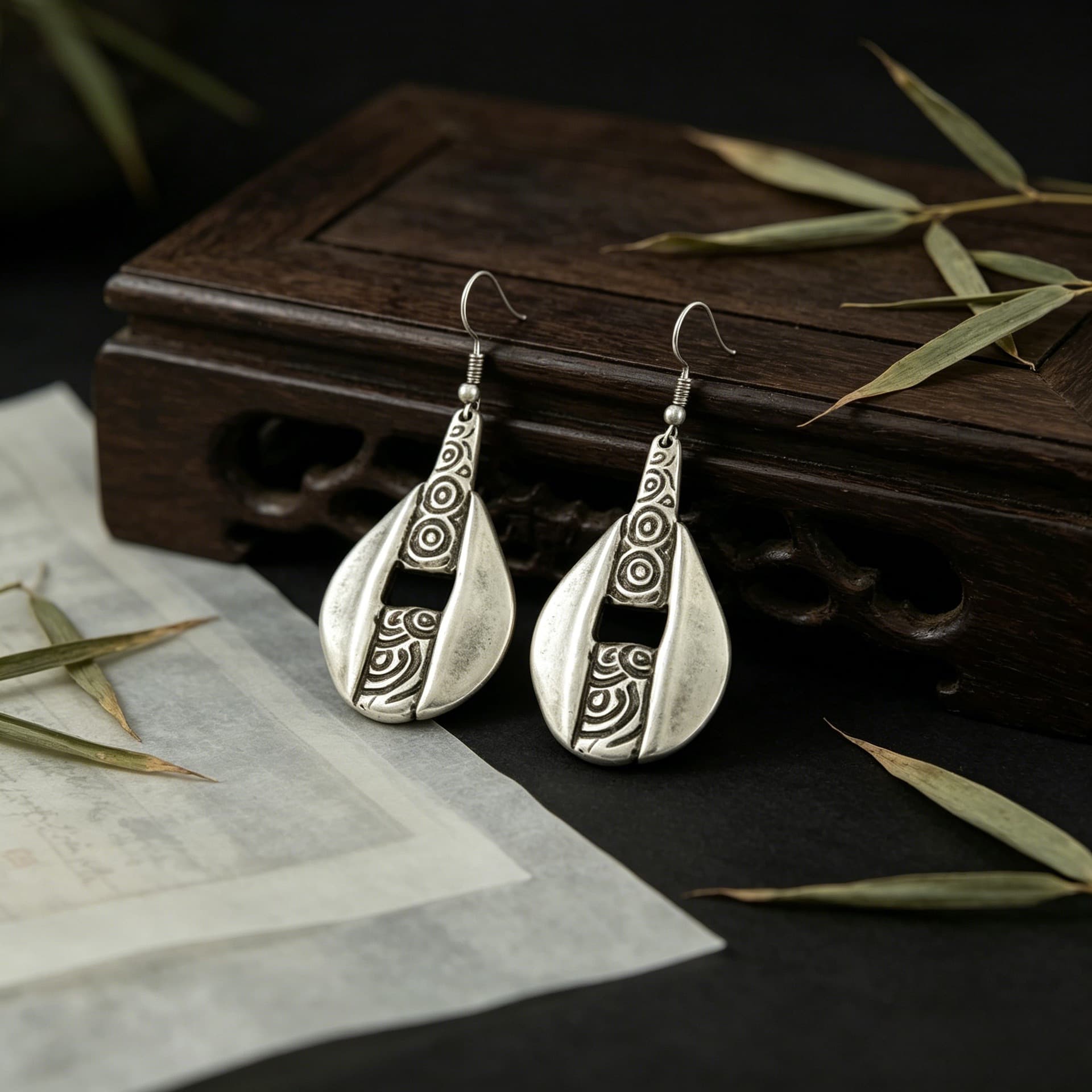 Artistic Geometric Earrings With A Distinctive Elegant Vibe