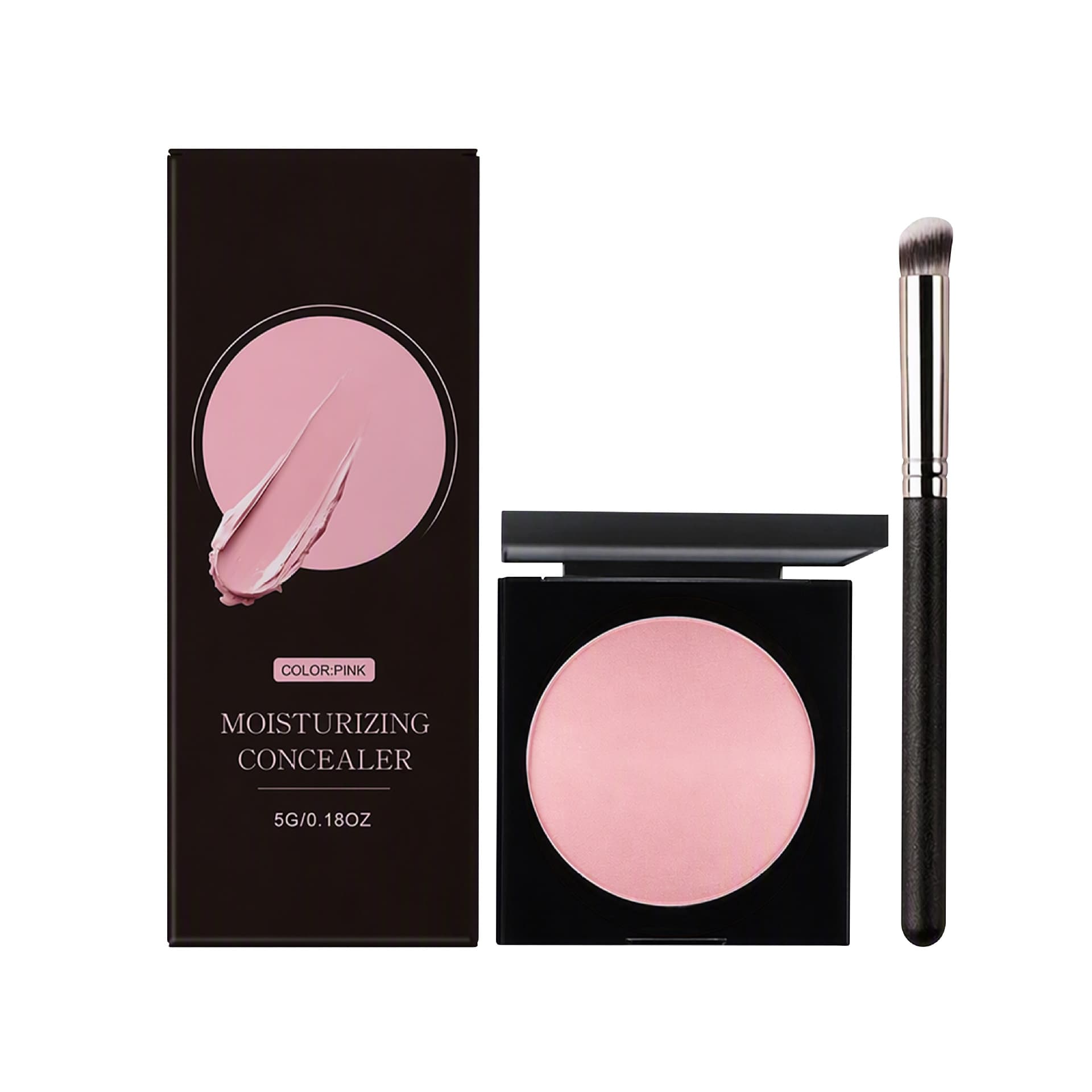 Pink Hydrating Concealer Foundation Setsmooth And Easy To Blend
