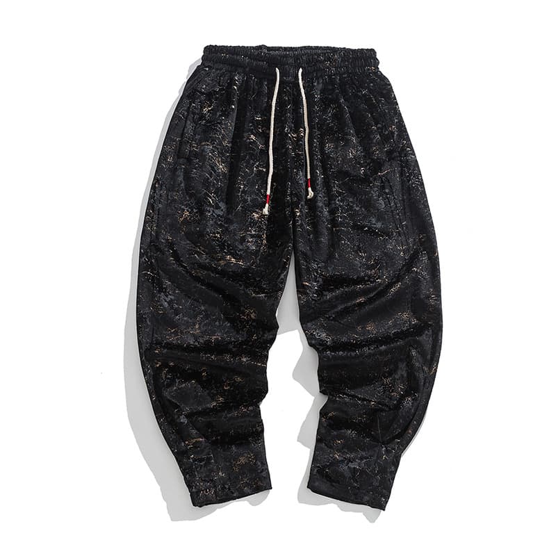 New Thick Sweat Pants Plus Size Hanfu Improved New Chinese Style