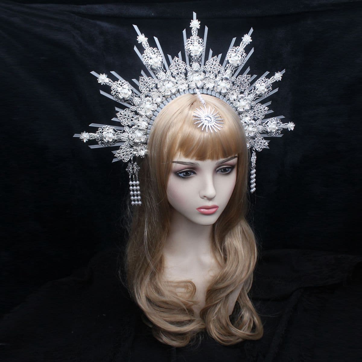 Handmade Sun Crown Accessory Kit Lolita Crown Supplies