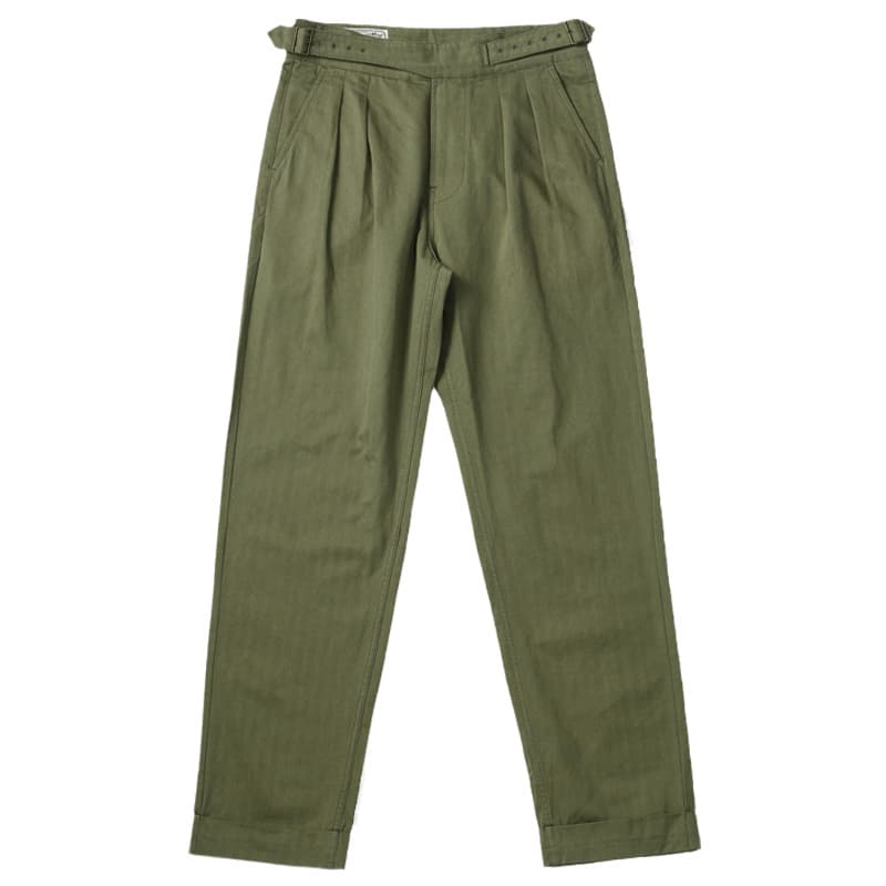 Men's Casual Straight-leg Work Pants For Fall And Winter