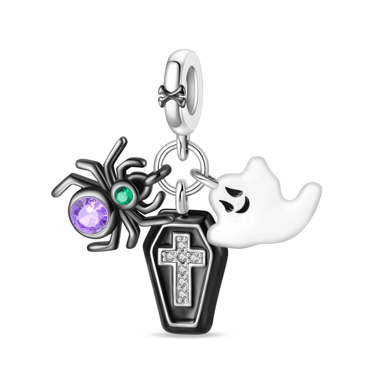 Cute Ghost DIY Bracelet Bead Accessories