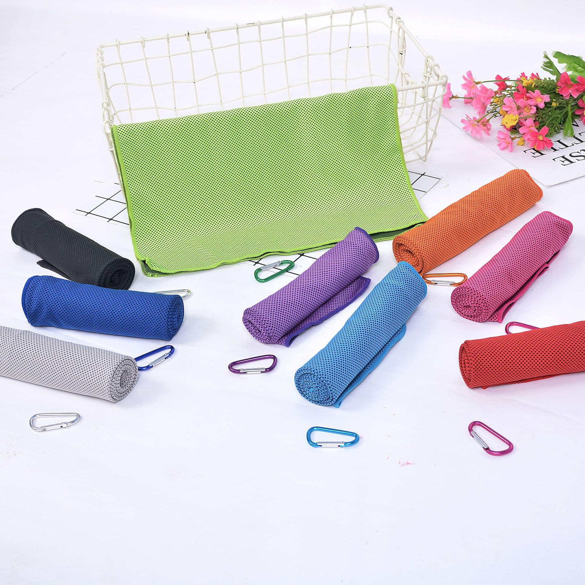 Summer Cooling Double-Layer Ice Towel