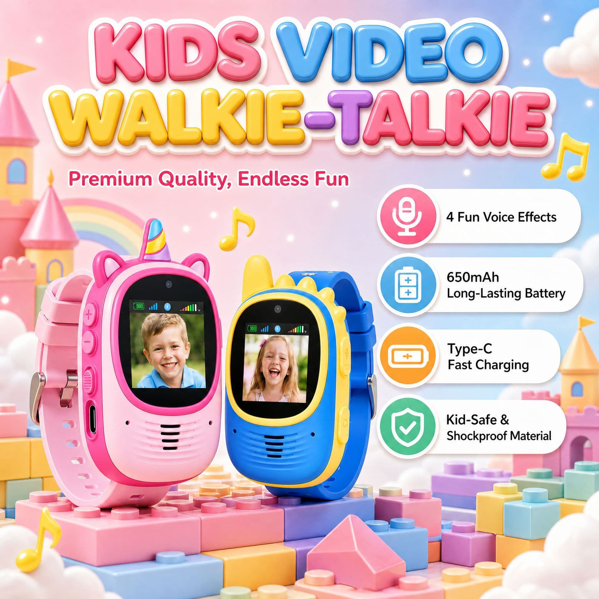 Educational Wireless Children's Video Intercom