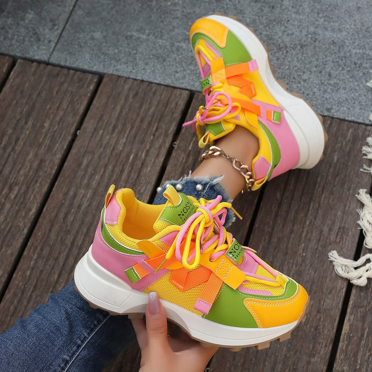 Breathable Soft-soled Fashionable Versatile Shoes