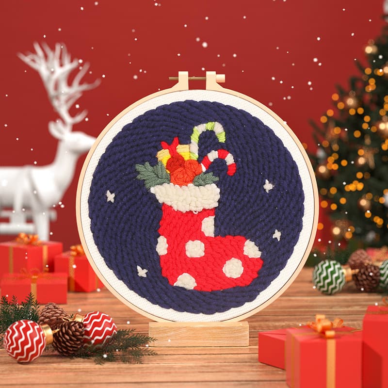 Christmas Series Russia Poke Handmade Material Package Beginner's Introduction