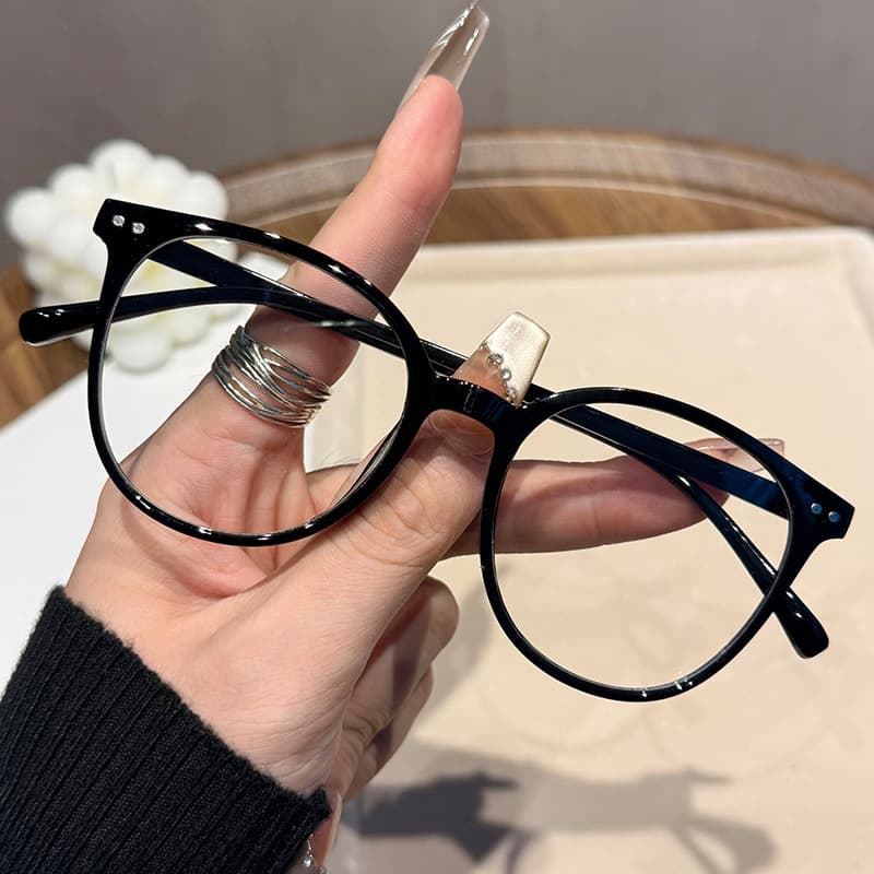 Women's Fashionable Casual Round-Frame Glasses