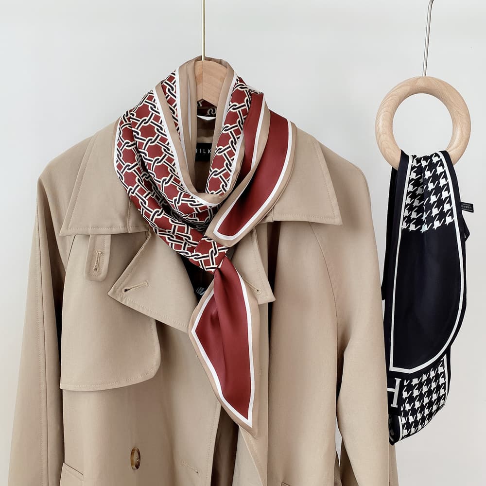 Neck Decorative Ribbon Bag Tie Scarf Waistband