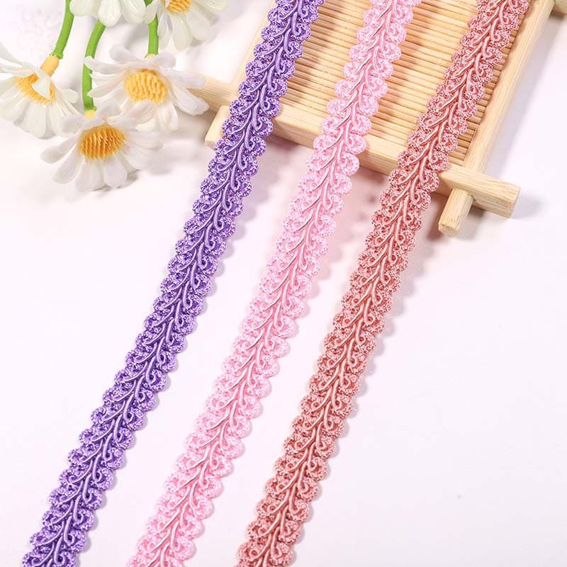 Colorful Centipede-patterned Lace Ribbon Handmade Accessory And Craft Supply