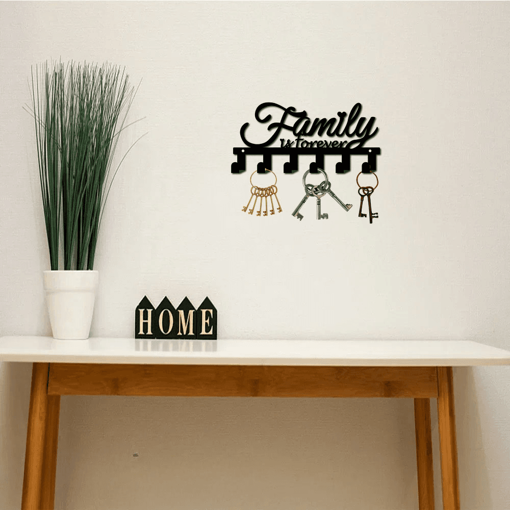 CIFbuy Modern Wall Mounted Key Holder with Shelf Entryway Organizer for Home Decor and Storage(TikTok, temu pick-up service)