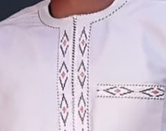 African Men's Ethnic Suit High Quality Embroidery