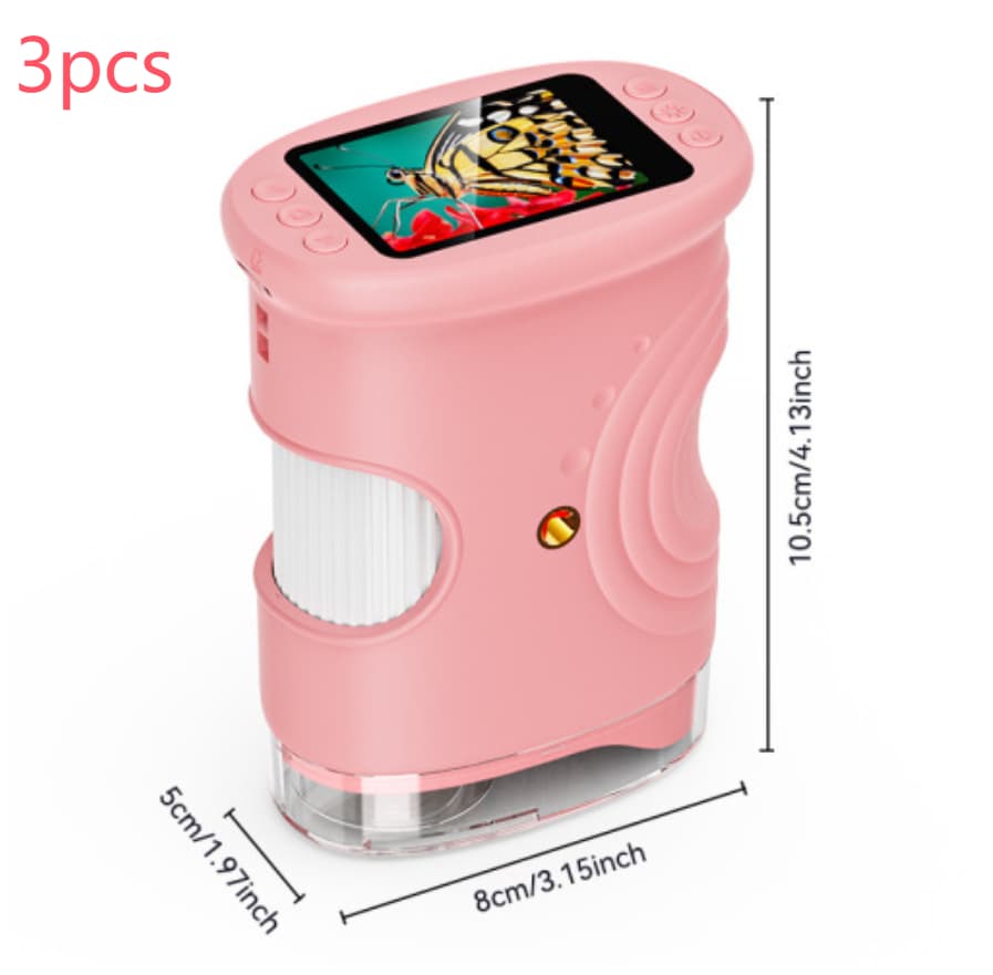 Outdoor Exploration Children's Handheld Digital Microscope