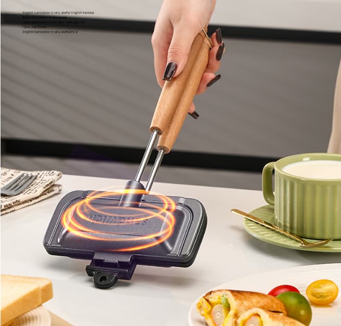 Double Sided Aluminum Alloy Sandwich Baking Tray For Household Kitchen