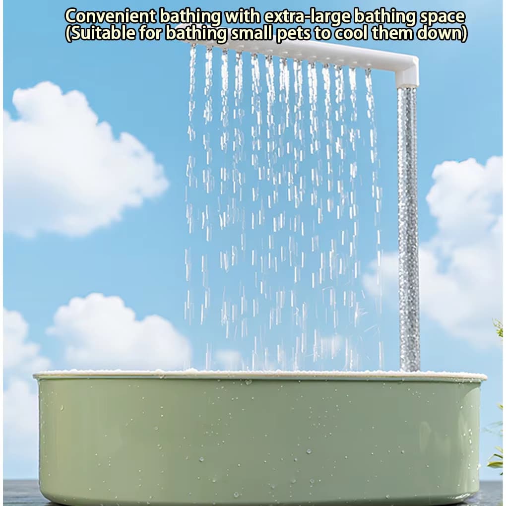 Parrot Bath Tub Automatic Circulation Bird Bath Tub