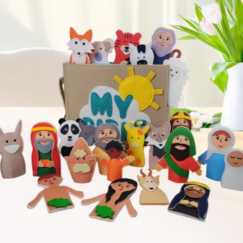 Felt Educational Early Learning 3D Book Toy