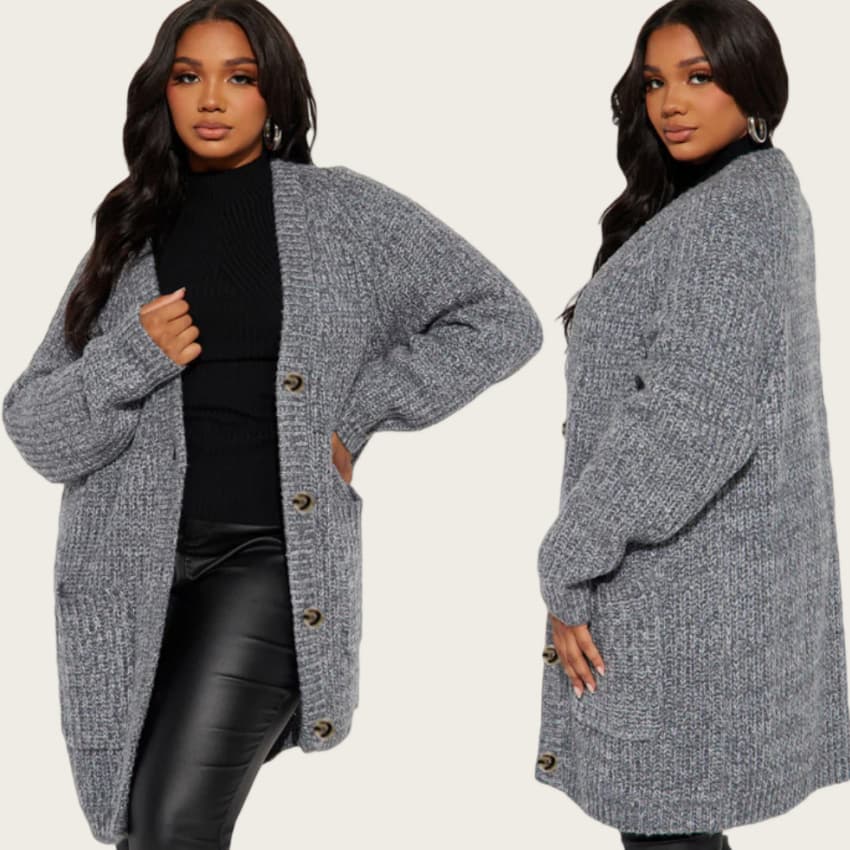 Womens Knitted Cardigan