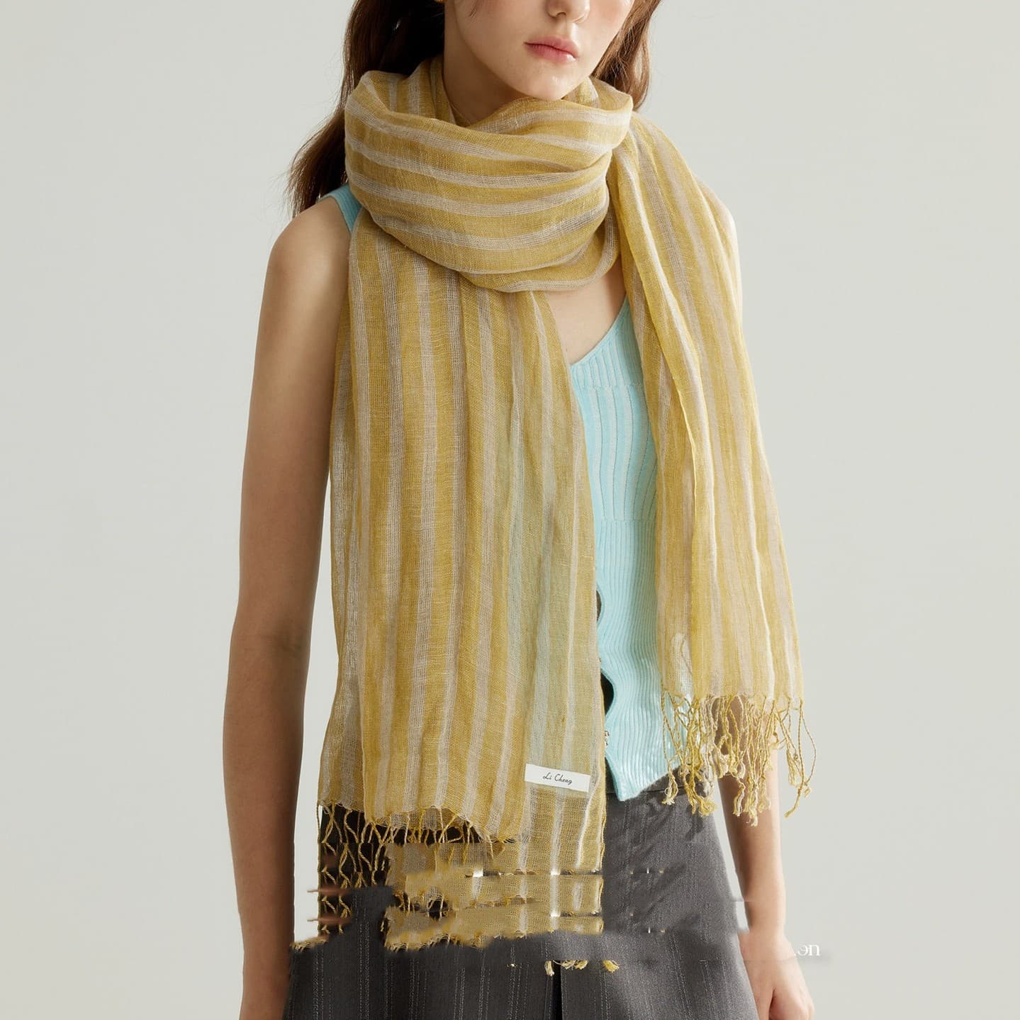 Four-season Warm And Sun-protective Long Scarfshawl