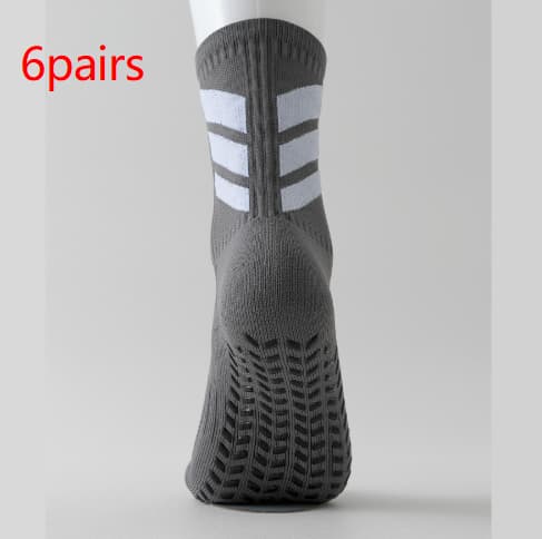 Cross-border Wholesale High-top Dotted-embroidery Football Socks