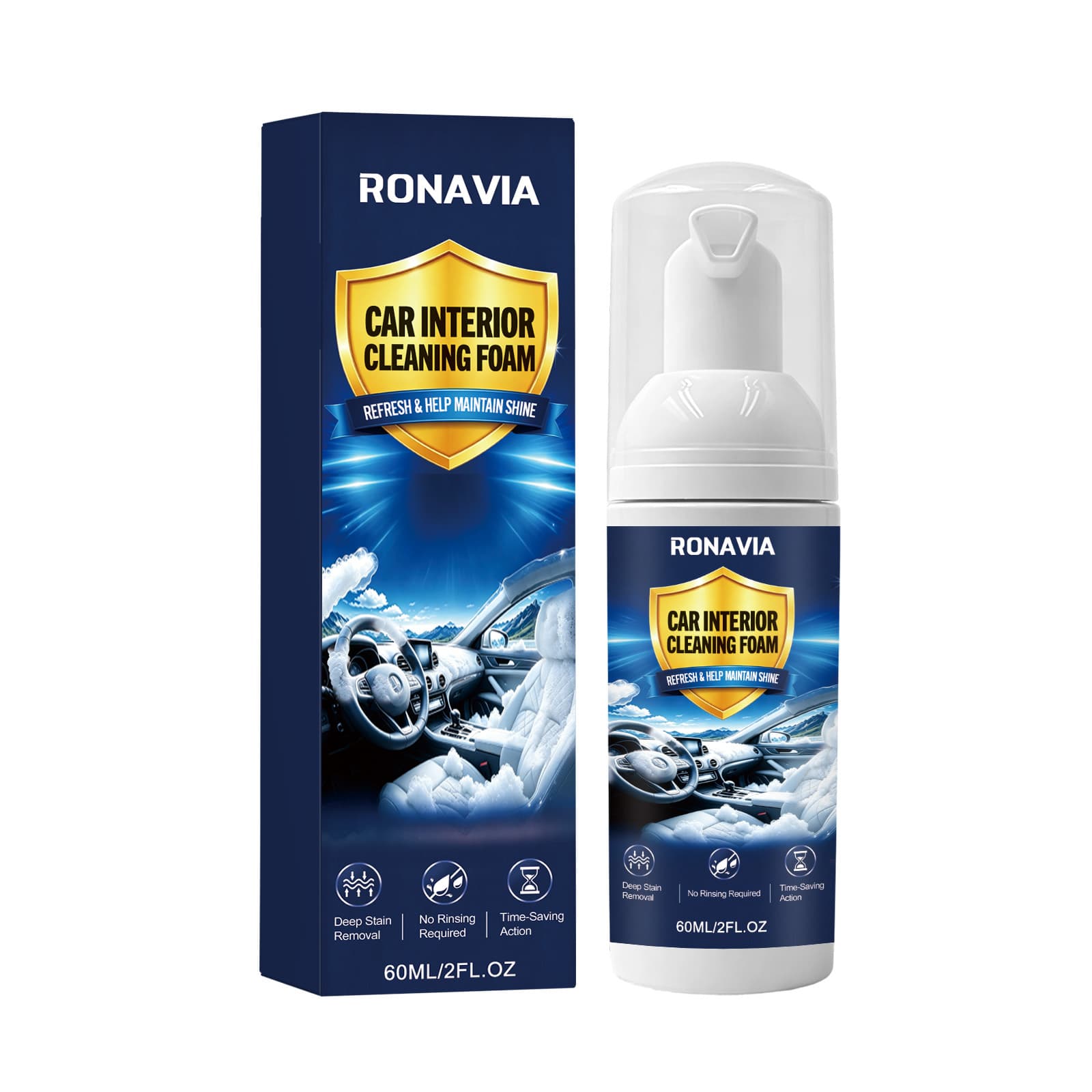 Automobile Interior Cleaning Foam