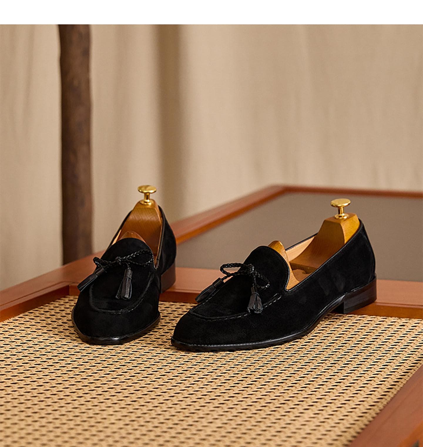 High-quality Italian-style Tassel Loafer Slip-on Shoes