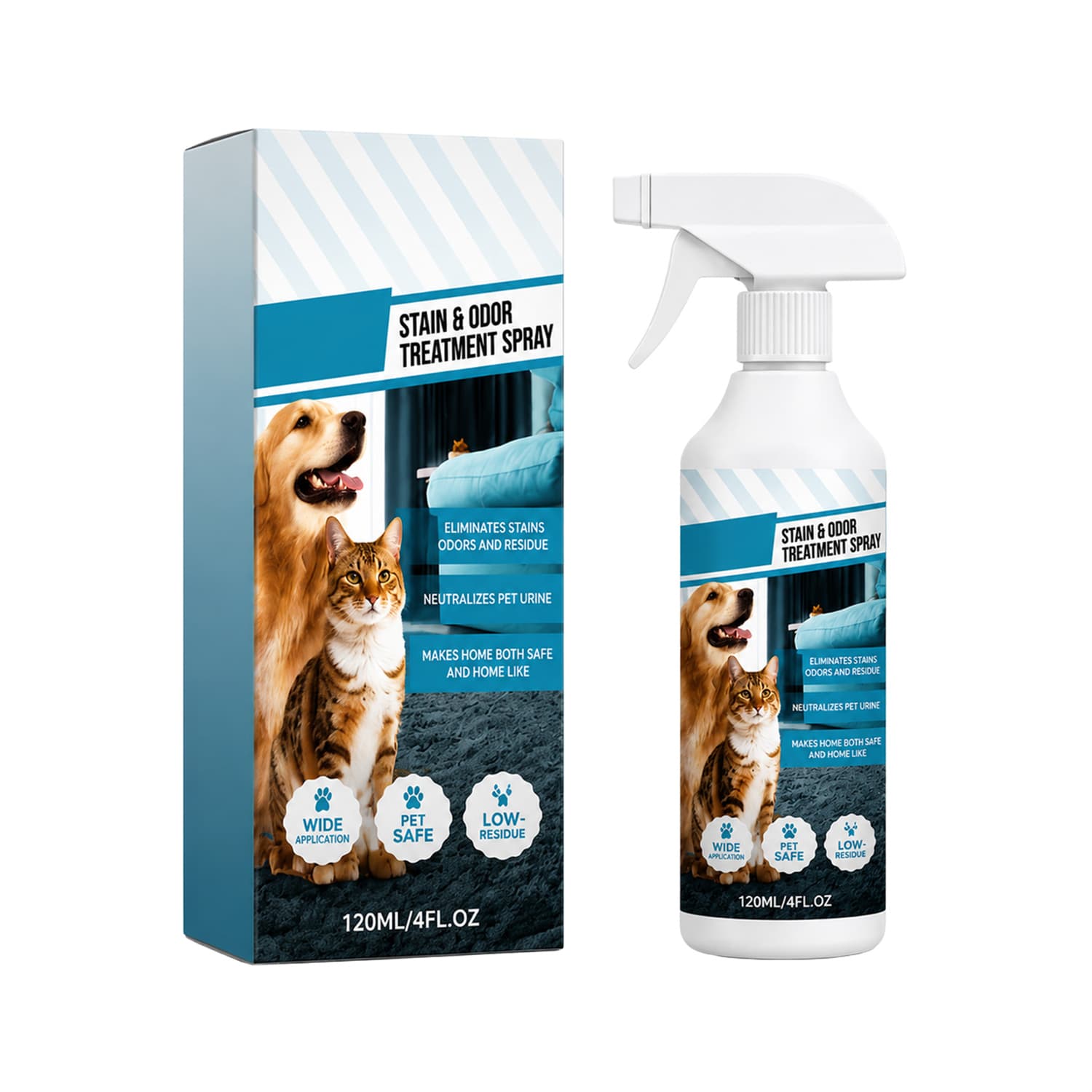 Pet Stain And Odor Removing Spray