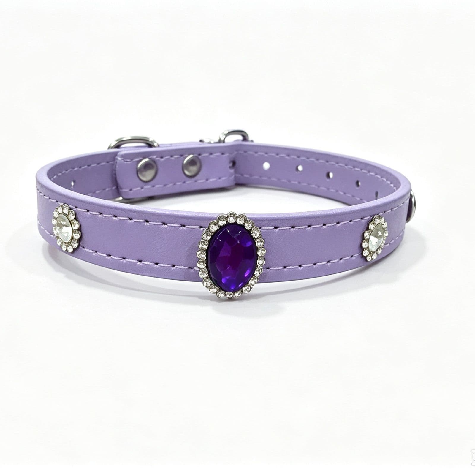 Cat And Dog Decorative Rhinestone Pet Collar