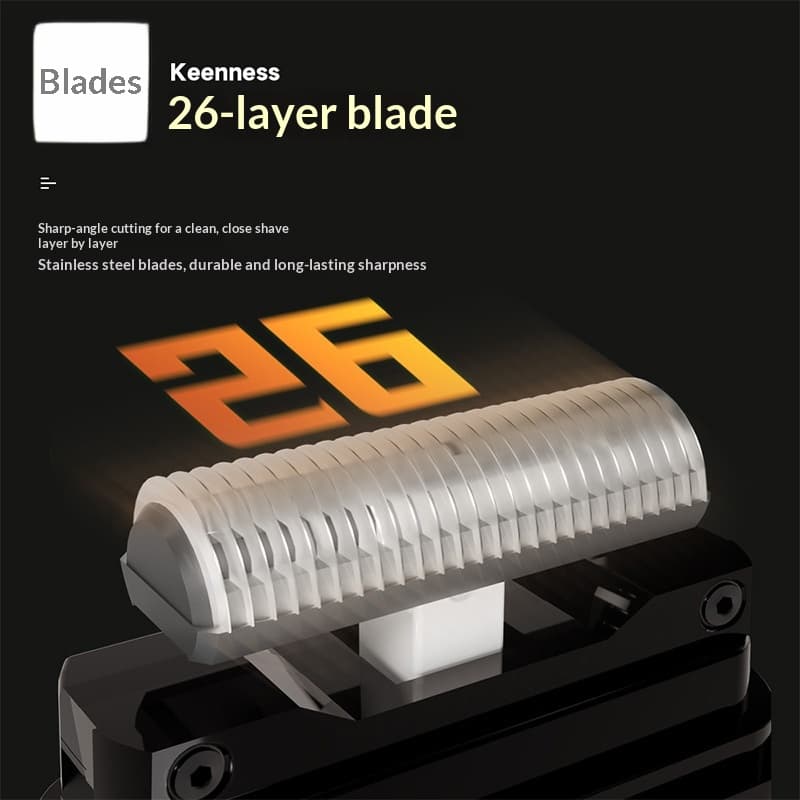 Black A2 Reciprocating Plastic Razor