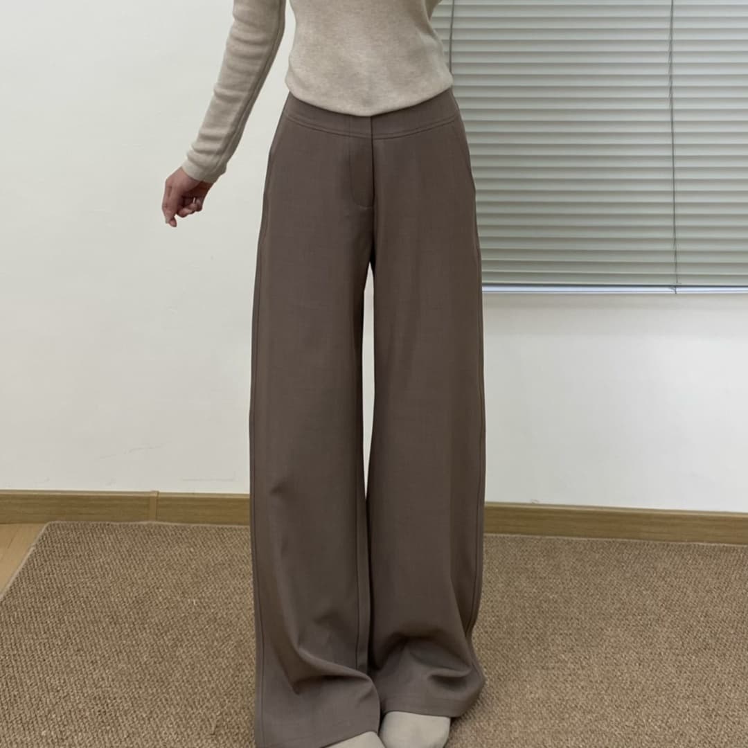 Women's High-Waist Wide-Leg Tailored Pants