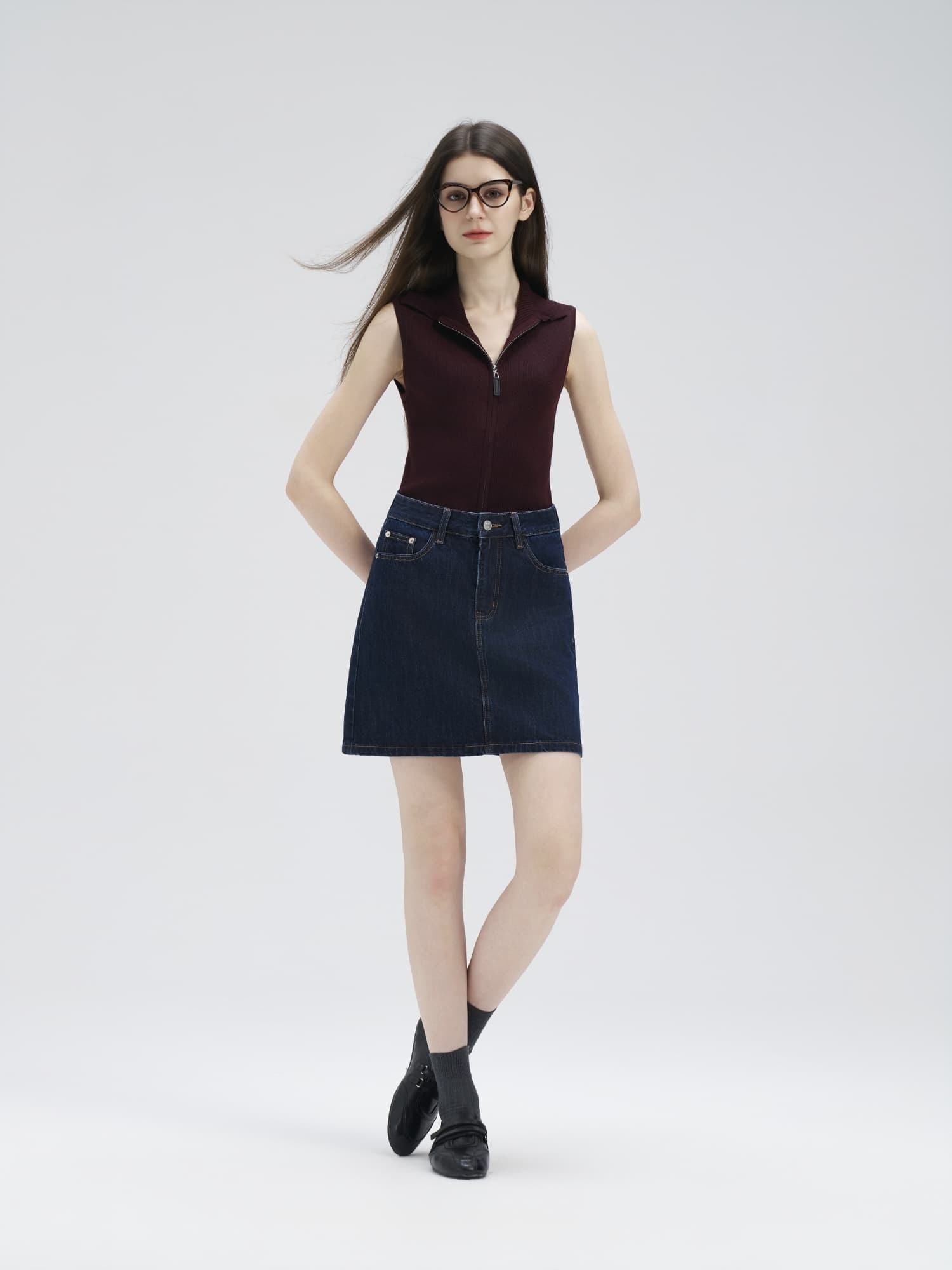 Women's Versatile Slimming Figure-hugging Short Skirt