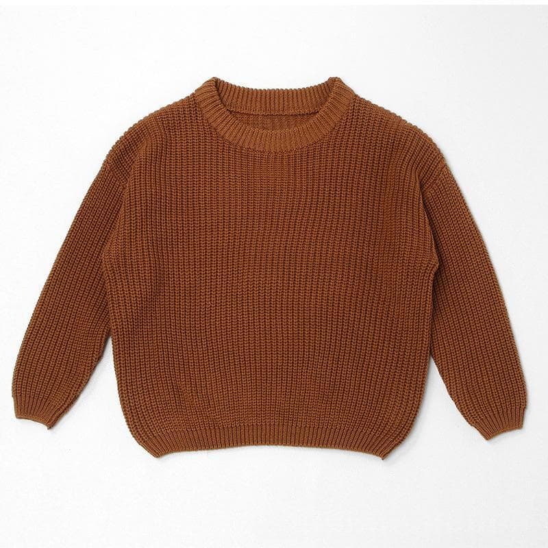 Children's Sweater With Thick Wool Name