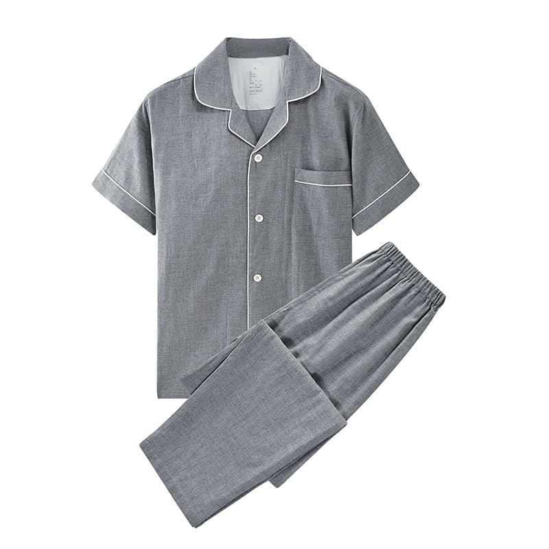 Double-layer Yarn Cotton Household Clothing Couple