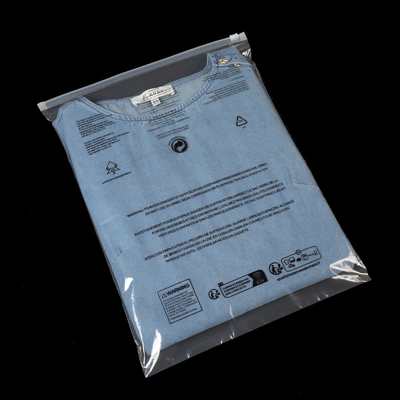 CPE Frosted Packaging Bag