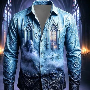 Retro-designed Long-sleeved Shirt For Outdoor Leisure