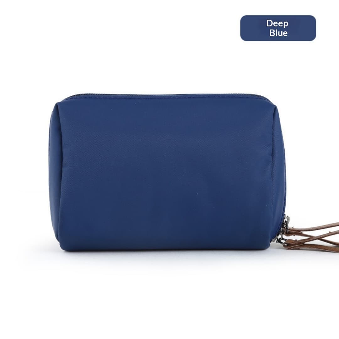 Internet Celebrity Korean Version Red Envelope Makeup Bag, Cationic Portable Mini Travel Storage Bag, Hand-held Bag--navy Blue