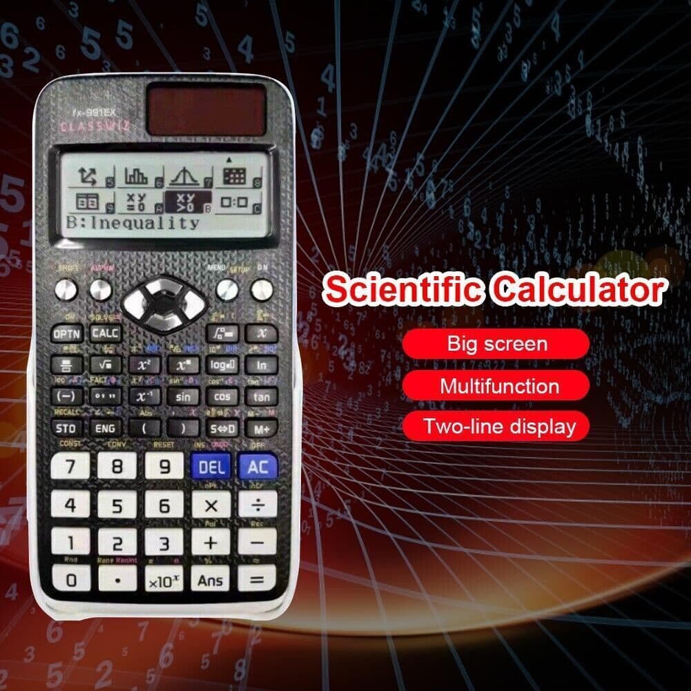 FX-991EX Classwiz Scientific Calculator 552 Functions For Engineering Students
