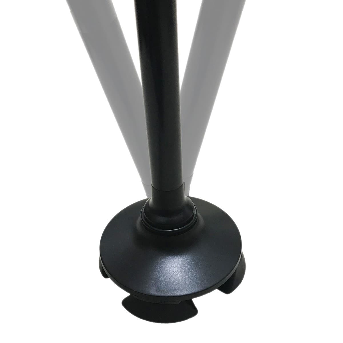 Folding Walking Stick With LED Light Alarm Button 5 Level Height Adjustable