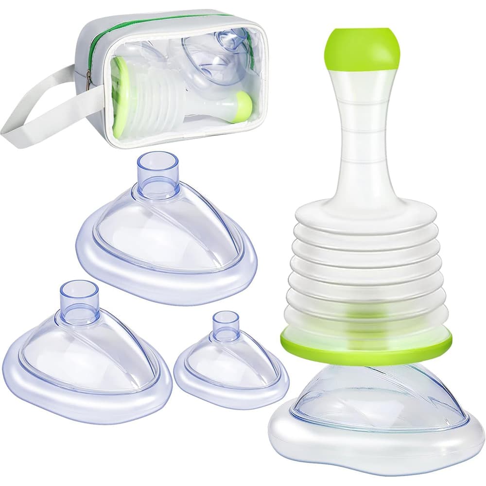 Anti-Choking Device For Adults & Children Air Suction Emergency Kit With Masks Eco-Friendly Multi-Purpose Home School Travel