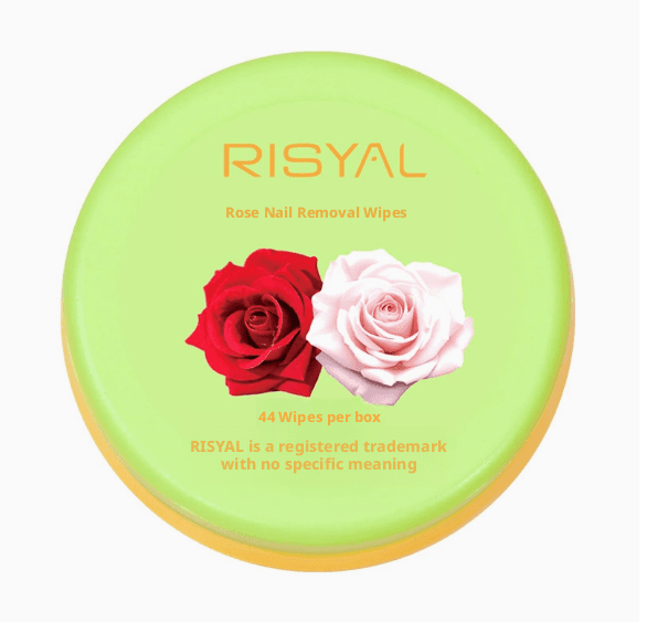 Nail removal and cleaning cotton tablets-rose seed oil model-green-cotton-44 tablets-1 box