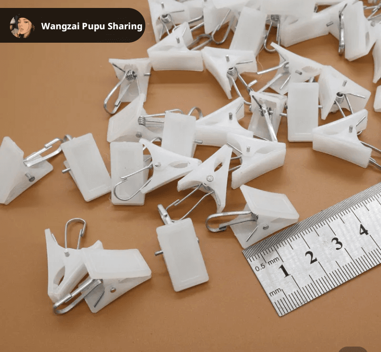 Small snap clips-10 pcs-opp bags
