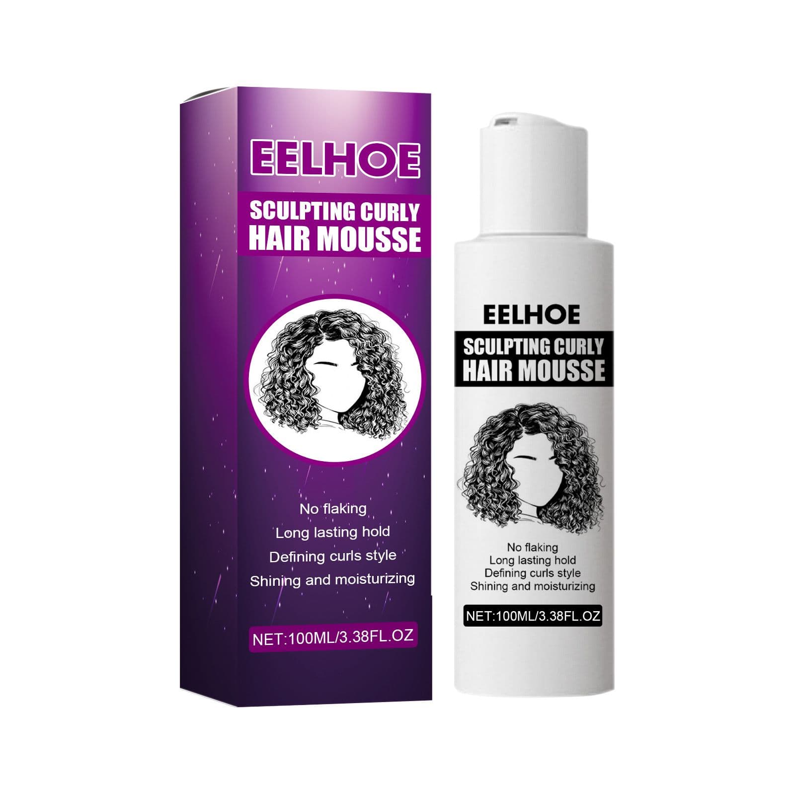 EELHOE Curl Styling Mousse, 100 ml
